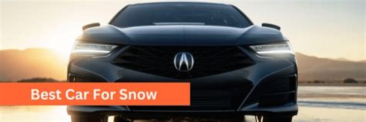 Best cars for snow - How To Discuss