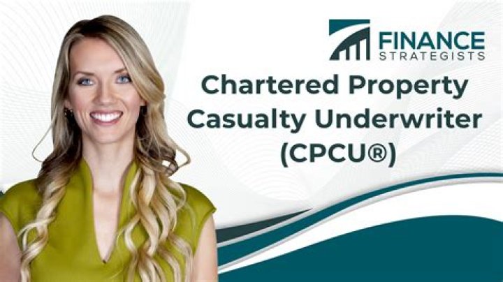 Chartered Property And Casualty Underwriter