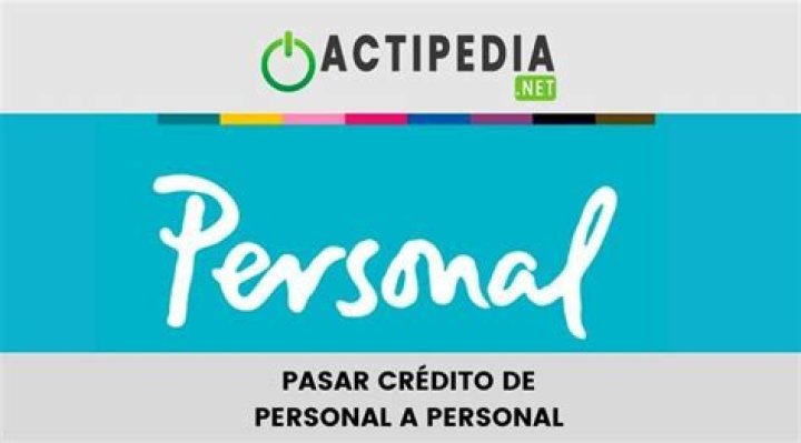 Como Pasar Credito De Personal A Personal