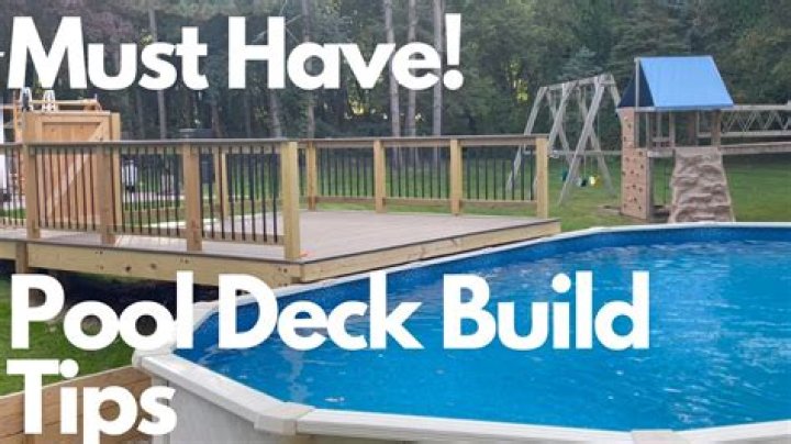 Deck pools - How To Discuss