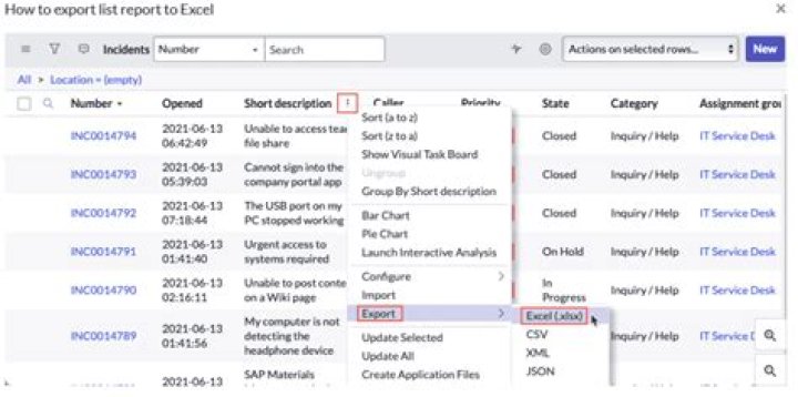 How do I export data from Weebly?
