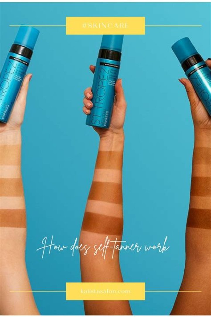 How does self tanner work