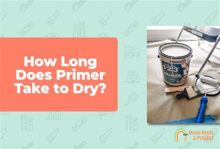 How Long Does Primer Take To Dry