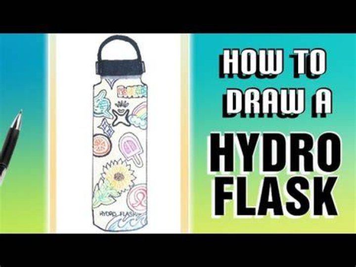 How To Draw A Hydro Flask