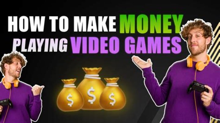 How to make money playing video games