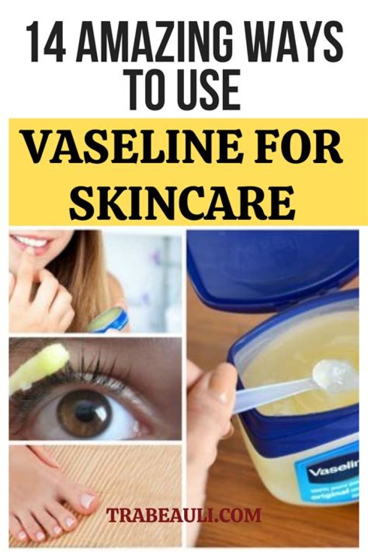 Is vaseline good for face