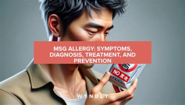 Msg Allergy Symptoms - How To Discuss