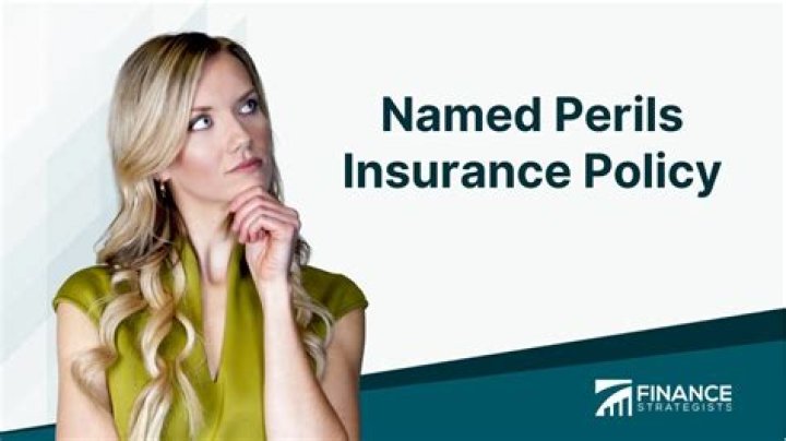 Named Perils Insurance Policy - How To Discuss