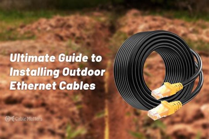 Outdoor ethernet cable - How To Discuss