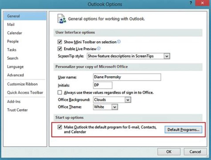 Outlook contacts - How To Discuss