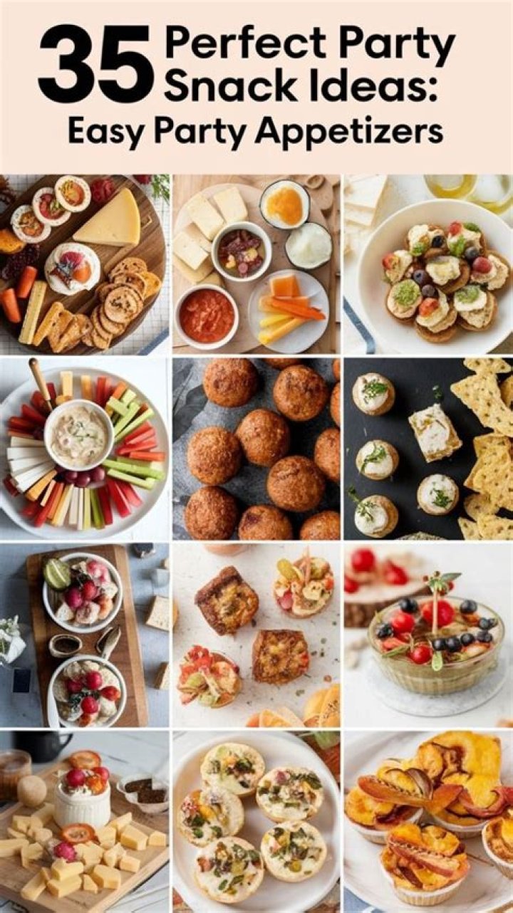 Party snack ideas - How To Discuss