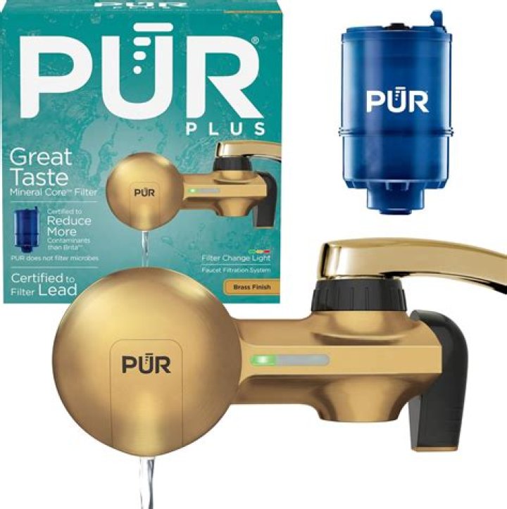 Pur Water Filter Yellow Light