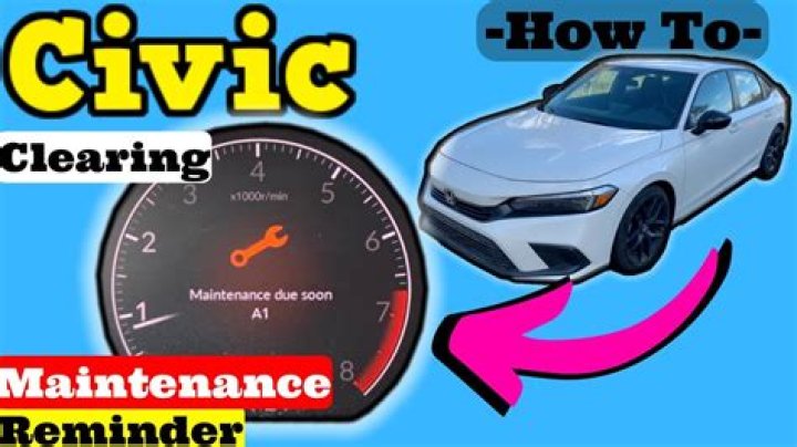 Quick Answer: What Is Maintenance Code 7 Honda Civic
