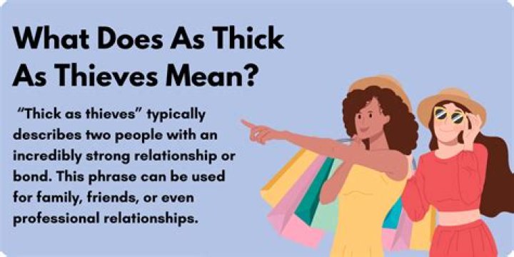 Thick As Thieves Meaning - How To Discuss