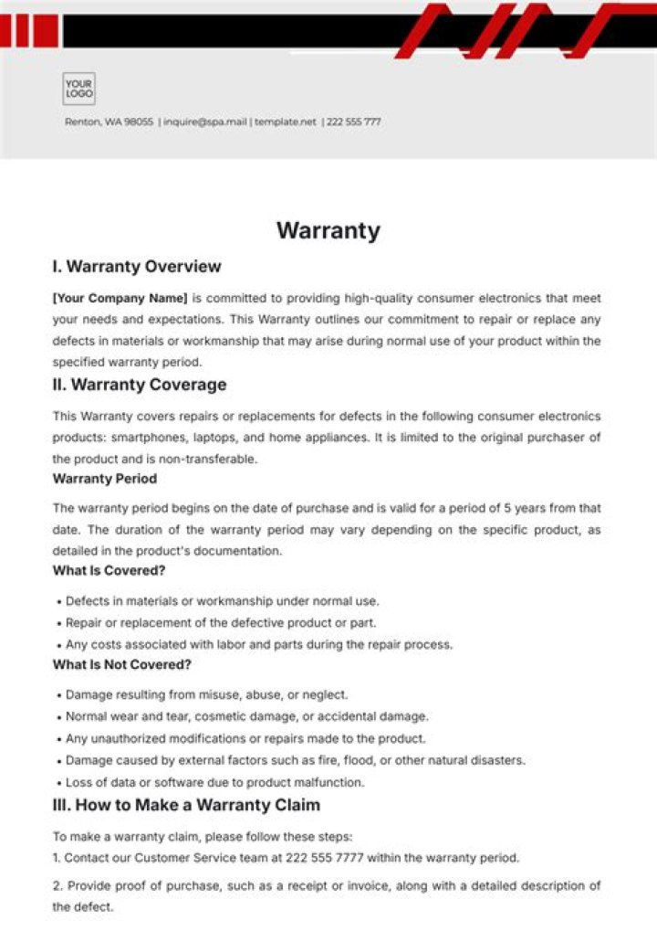 Warranty coverage - How To Discuss