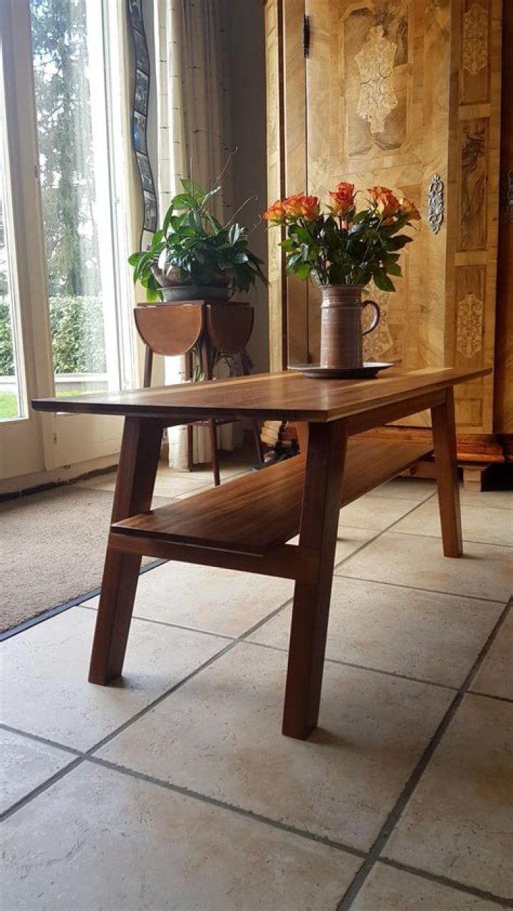 When was the first coffee table made?