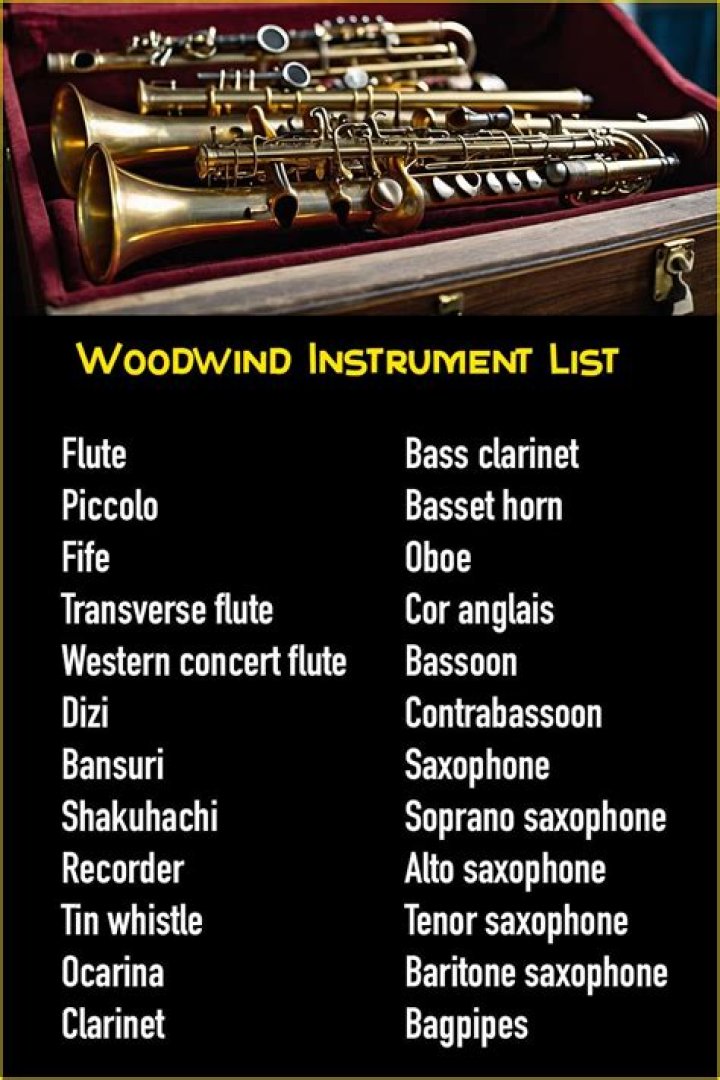 Woodwind instruments list - How To Discuss